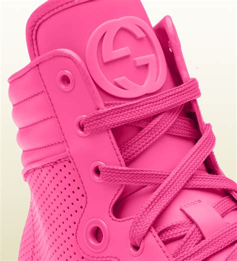 mens pink gucci sneakers|farfetch gucci sneakers.